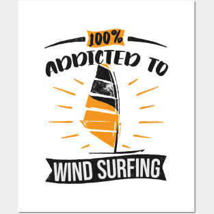 Windsurfing Windsurf Surfboard Surfer Posters and Art